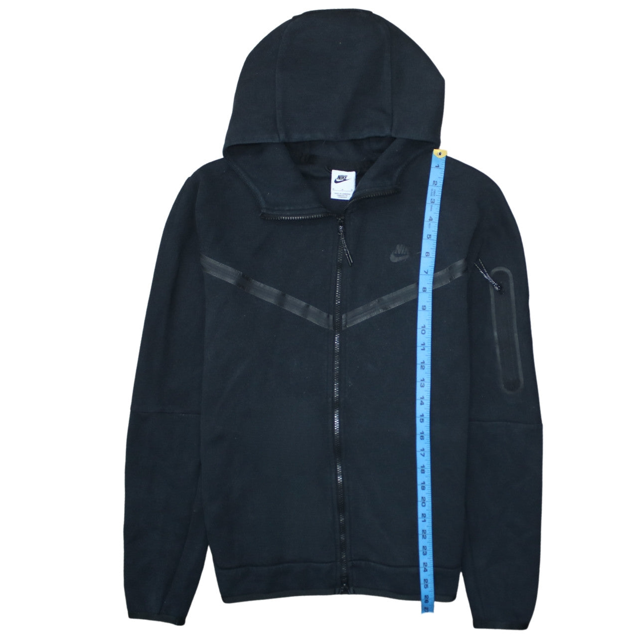 Nike Men's Black Full Zip Hoodie Size M Fleece Sportswear