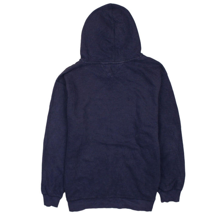 Tommy Hilfiger Men’s Blue XL Pullover Hoodie with Logo Print