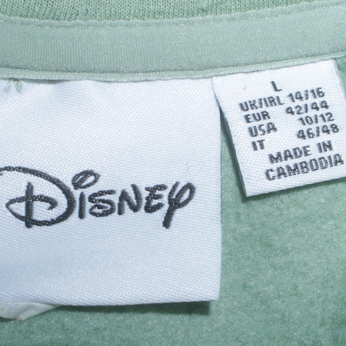 Disney Women Green Lion King Pullover Hoodie Size L