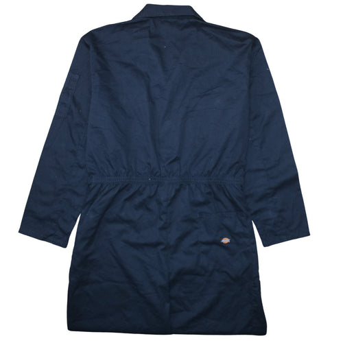 Dickies Men Blue L Workwear Twill Coat with Pockets