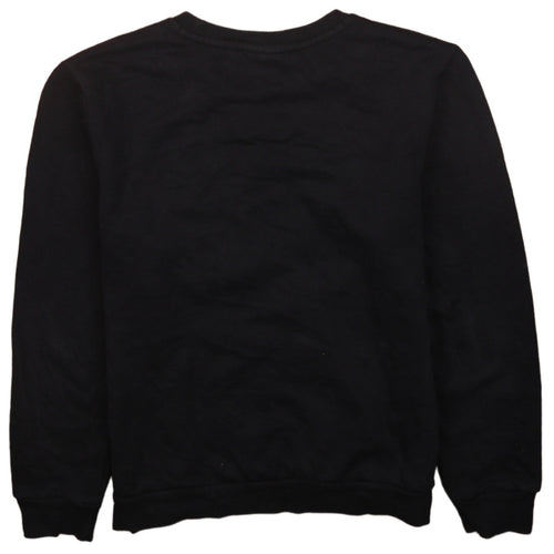 Puma Men's Black XS Crew Neck Logo Pullover Sweatshirt