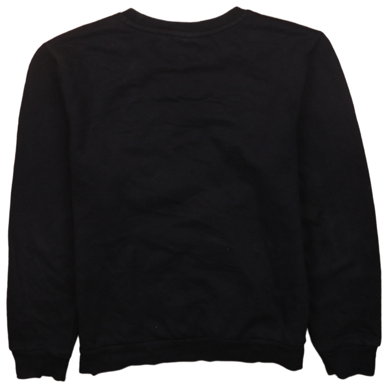 Puma Men's Black XS Crew Neck Logo Pullover Sweatshirt