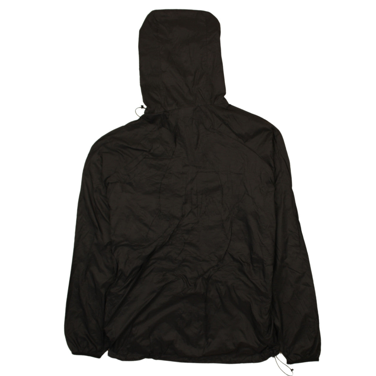 Nike Men's Black White Hooded Windbreaker Jacket Size L