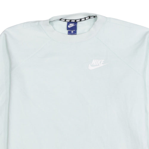 Nike Women’s Light Blue Sweatshirt L Long Sleeve Crew Neck