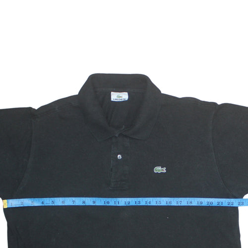 Lacoste Men's Black Regular Fit Polo Shirt Size XL Cotton