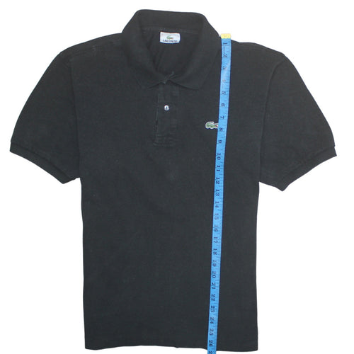 Lacoste Men's Black Regular Fit Polo Shirt Size XL Cotton