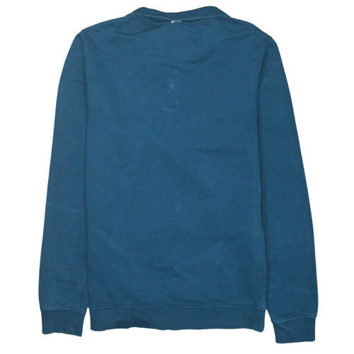 U.S. Polo Assn. Men's Blue 1/4 Zip Cotton Sweatshirt Size S