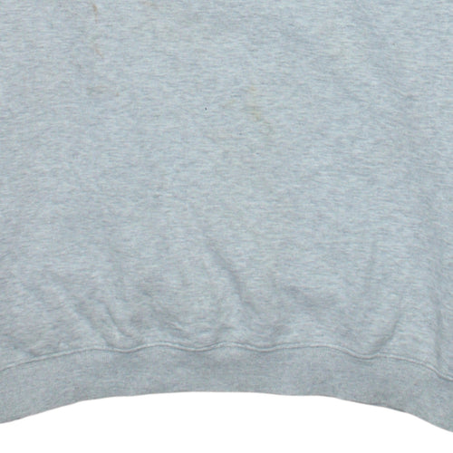 Fila Mens Grey Cotton Blend Logo Sweatshirt Size L