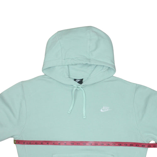 Nike Women’s Mint Green Pullover Hoodie Size S Cotton Blend