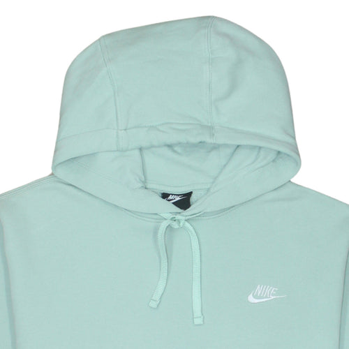 Nike Women’s Mint Green Pullover Hoodie Size S Cotton Blend