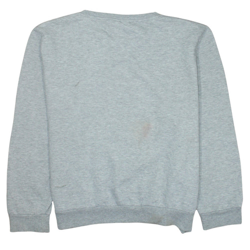 Disney Women Grey Minnie Mouse Pullover Sweatshirt XL