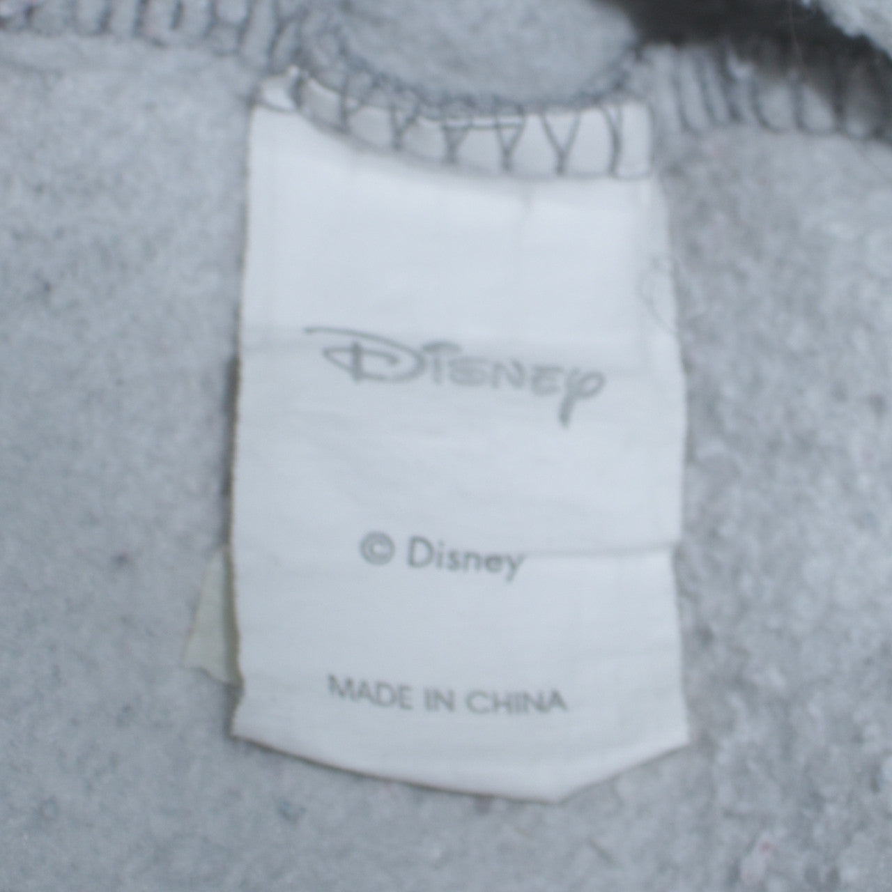 Disney Women Grey Minnie Mouse Pullover Sweatshirt XL