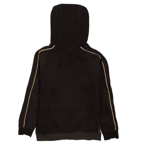 Umbro Boys Black Full Zip Hoodie 12-13 Years Colourblock Sportswear