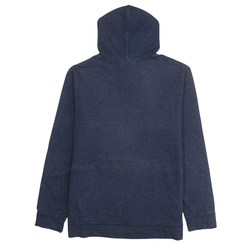 Adidas Neo Men's Blue Pullover Hoodie XL Graphic Print Sportswear