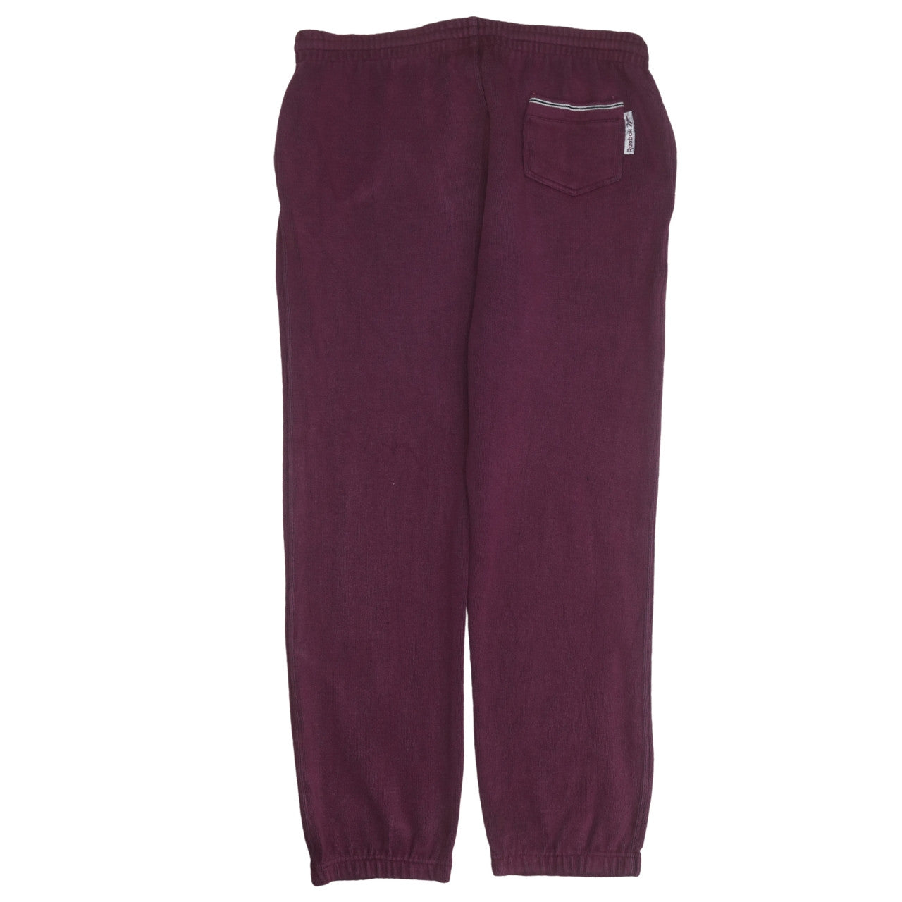 Reebok Women Purple Fleece Sweatpants S Comfort Fit