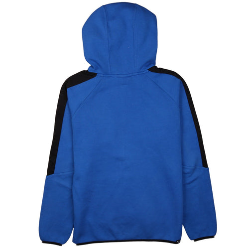 Puma Boys Blue Full Zip Hoodie 13-14 Years Sports Fleece Sweatshirt