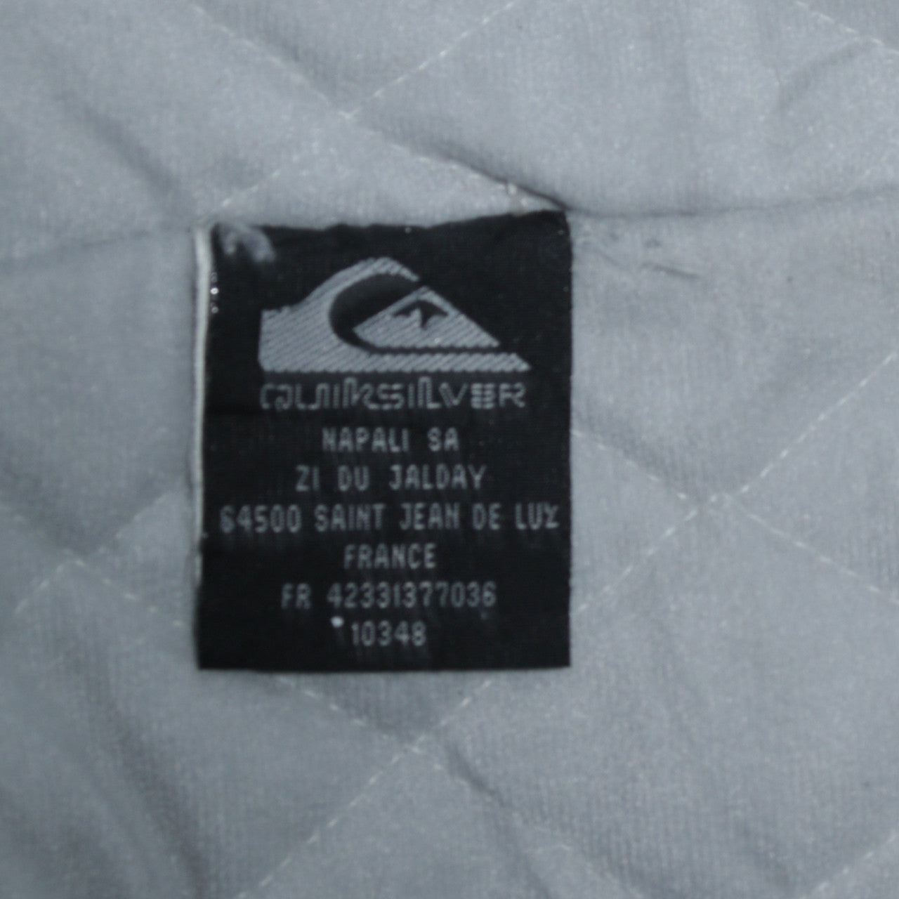 Quiksilver Men's Grey XL Hooded Puffer Jacket Winter Casual