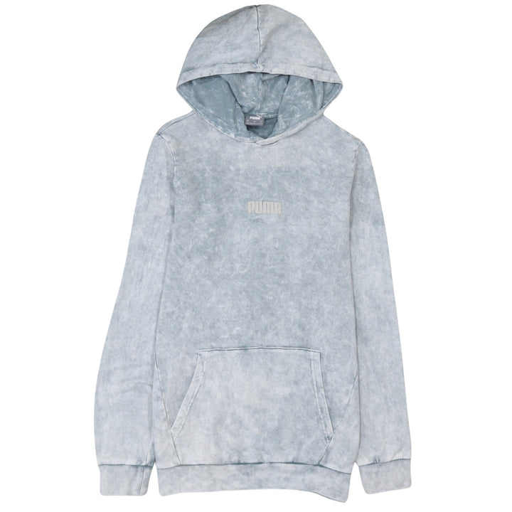 Puma Men's Grey Pullover Hoodie Size S Regular Fit Sportswear