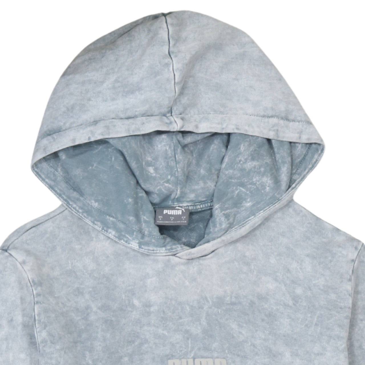 Puma Men's Grey Pullover Hoodie Size S Regular Fit Sportswear