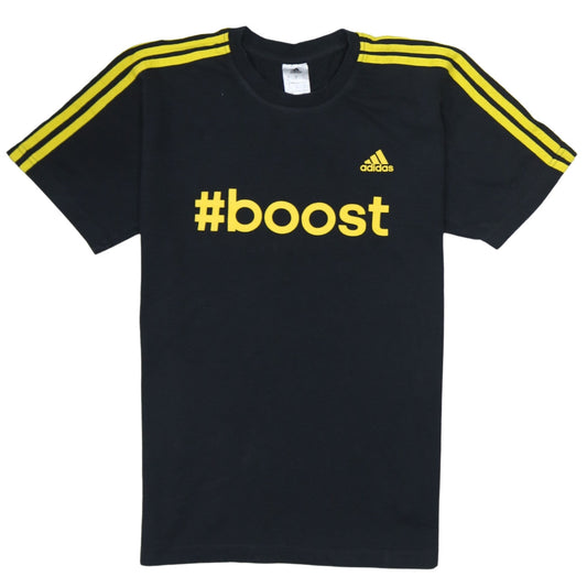 Adidas Men's Black #Boost Sports T-Shirt Size S