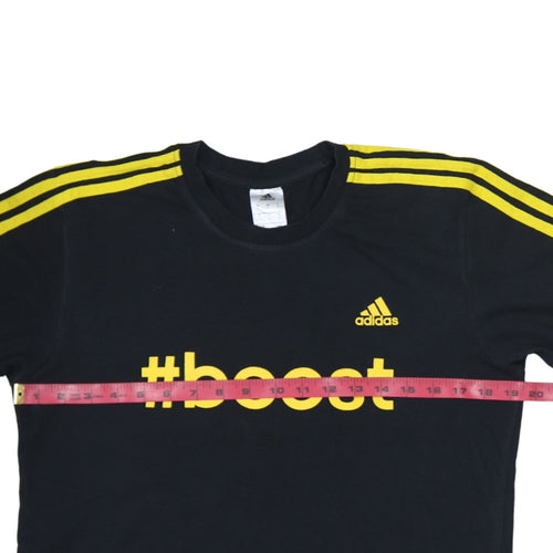Adidas Men's Black #Boost Sports T-Shirt Size S
