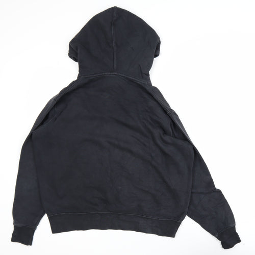 Nike Men's Black Pullover Hoodie Size M Logo Sportswear