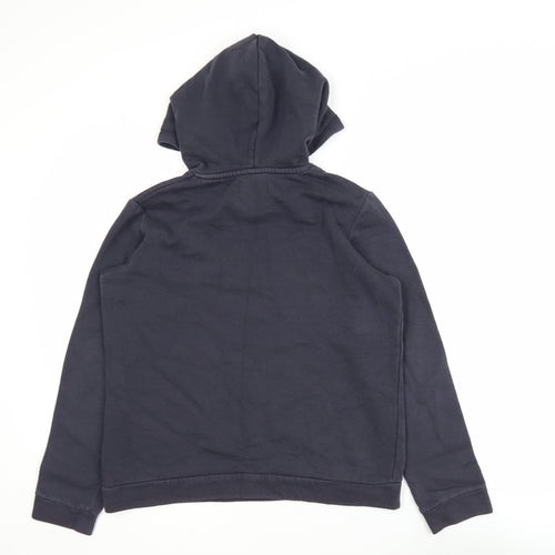 Jack & Jones Boys Navy Pullover Hoodie Cotton Blend Size 152 (Age 12)