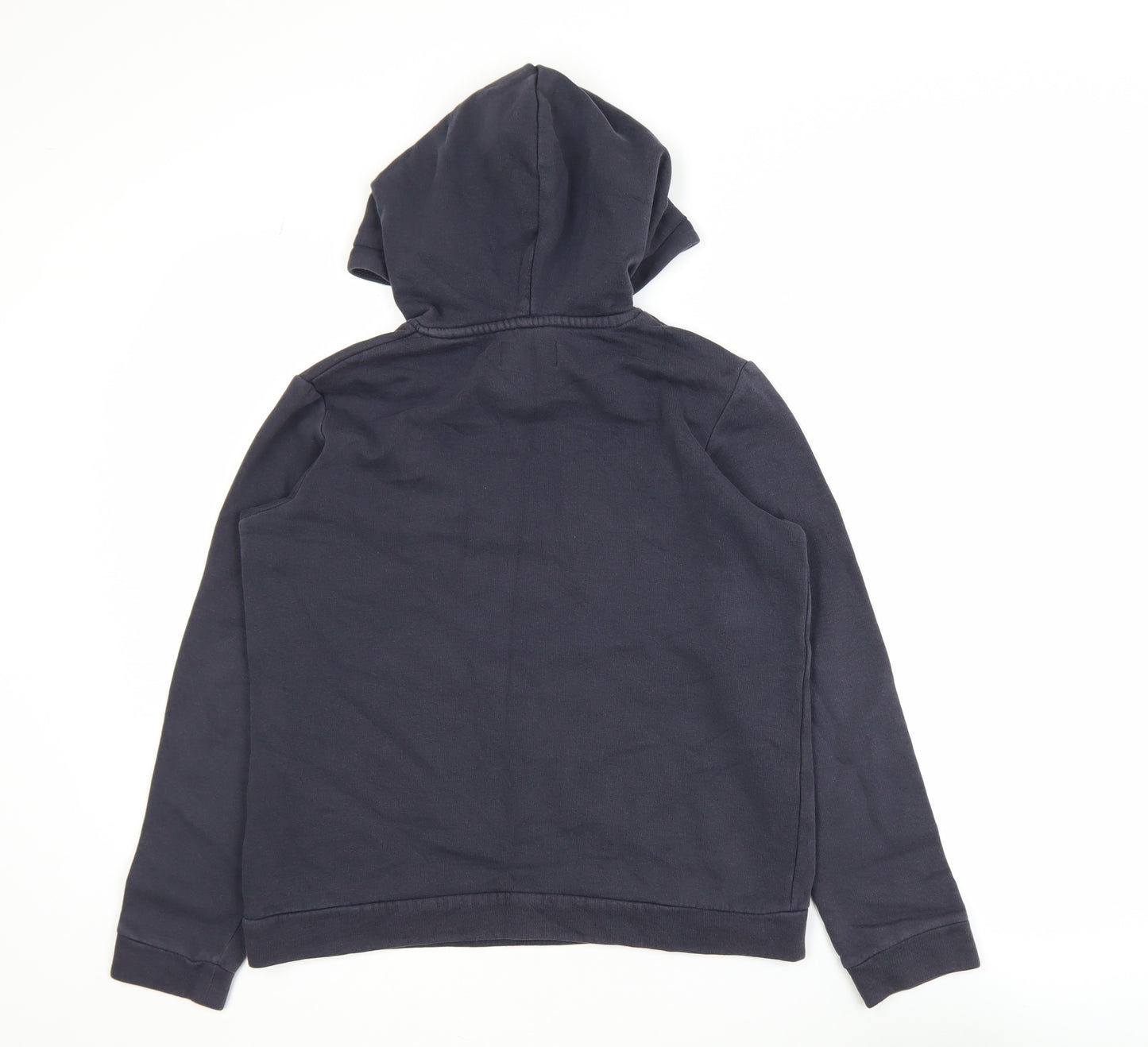 Jack & Jones Boys Navy Pullover Hoodie Cotton Blend Size 152 (Age 12)