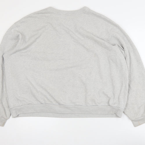 Hollister Mens Grey XL Pullover Sweatshirt Amalfi Coast Design