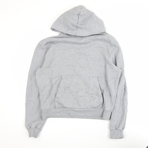 ASOS DESIGN Men’s Grey Pullover Hoodie XS Regular Fit Fleece