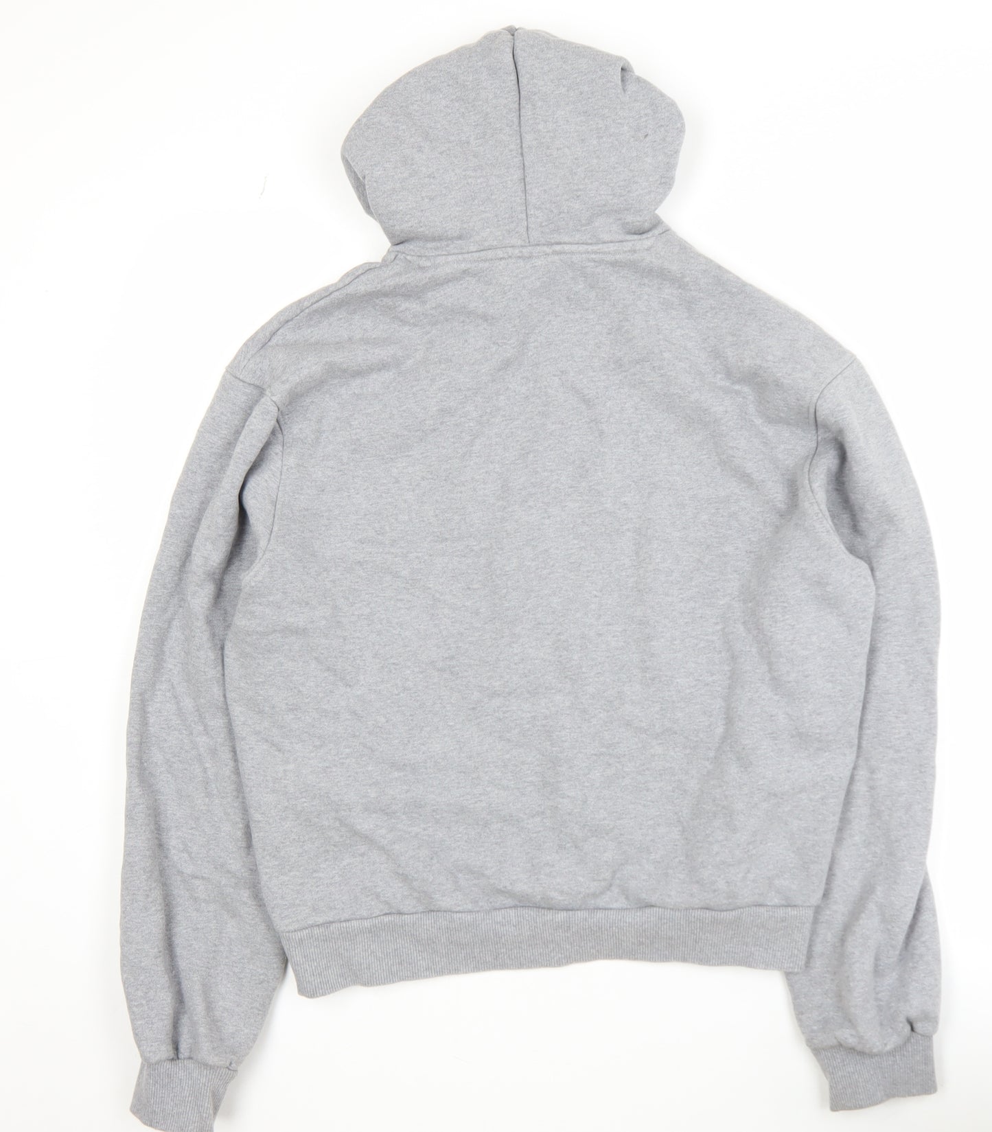 ASOS DESIGN Men’s Grey Pullover Hoodie XS Regular Fit Fleece