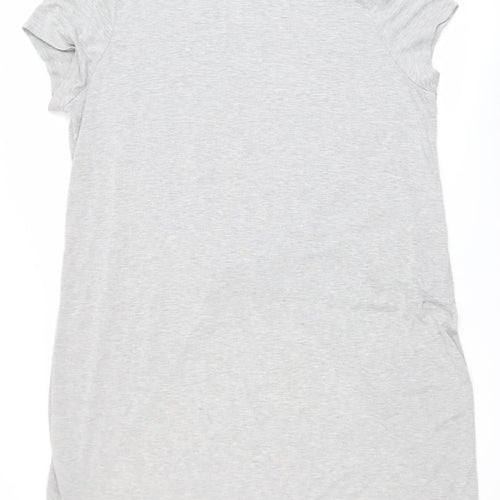So Fabulous Women’s Grey Knot Front Jersey T-Shirt Size 24