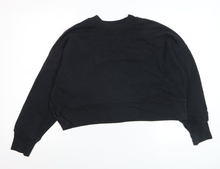 Abercrombie & Fitch Women's Black Small Pullover Sweatshirt