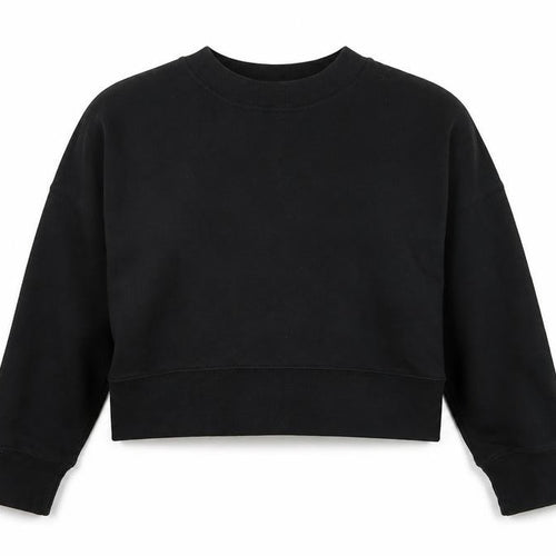 Abercrombie & Fitch Women's Black Small Pullover Sweatshirt