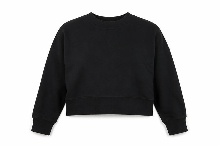 Abercrombie & Fitch Women's Black Small Pullover Sweatshirt