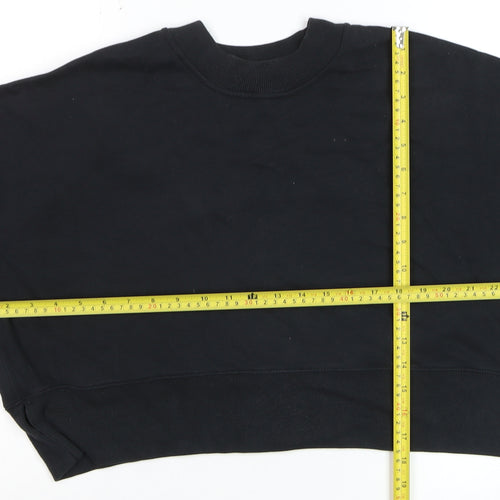 Abercrombie & Fitch Women's Black Small Pullover Sweatshirt