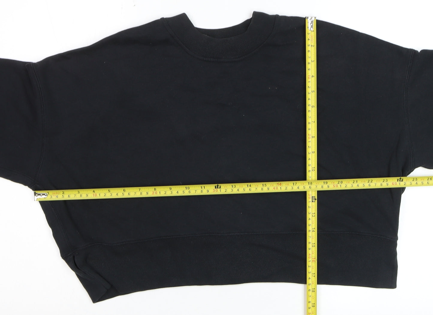 Abercrombie & Fitch Women's Black Small Pullover Sweatshirt