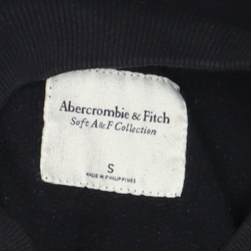 Abercrombie & Fitch Women's Black Small Pullover Sweatshirt
