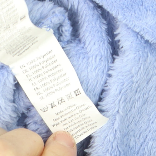 Disney Women’s Blue Fleece Eeyore Hooded Nightshirt Jumper One Size
