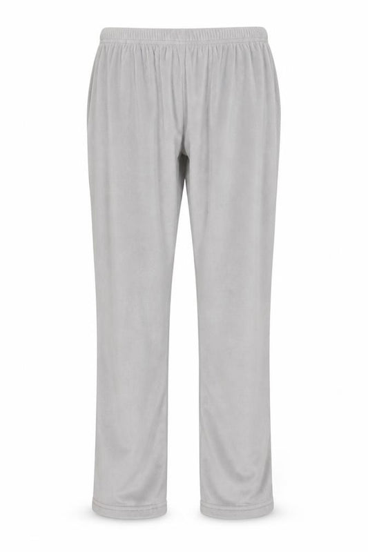 Admas Women Grey Fleece Pyjama Pants S Winter Lounge Trousers