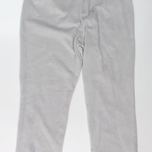 Admas Women Grey Fleece Pyjama Pants S Winter Lounge Trousers