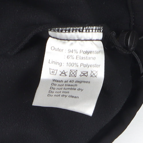 Arco Essentials Men's Black Softshell Jacket M Workwear Outdoor Zip Up