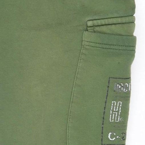 Hoodrich Green Cargo Jogger Women’s Trousers Size S Elastic Waist