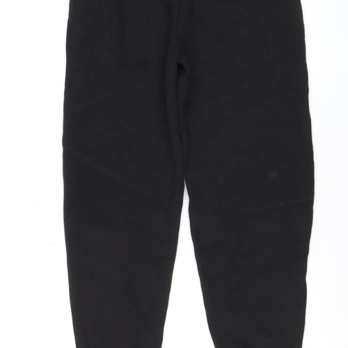 Nicce Men’s Black Jogger Trousers Size M Cotton Blend