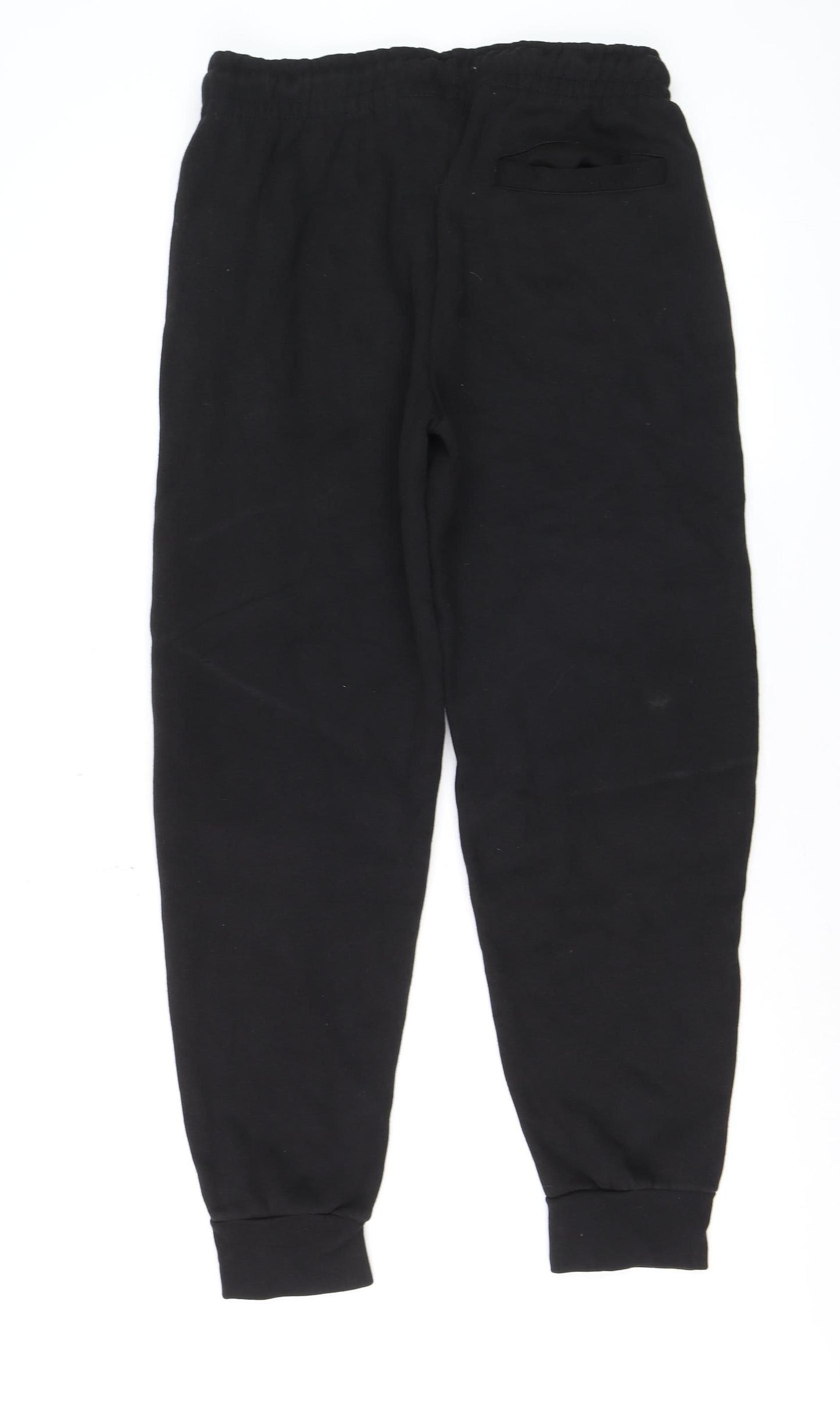 Nicce Men’s Black Jogger Trousers Size M Cotton Blend