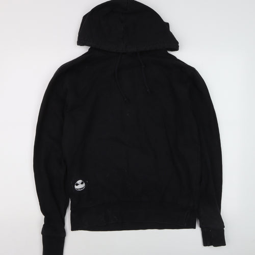 Disney Men's Black Jack Skellington Pullover Hoodie XS
