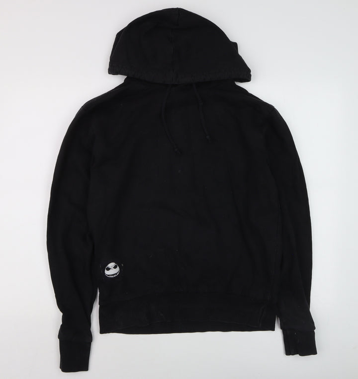 Disney Men's Black Jack Skellington Pullover Hoodie XS