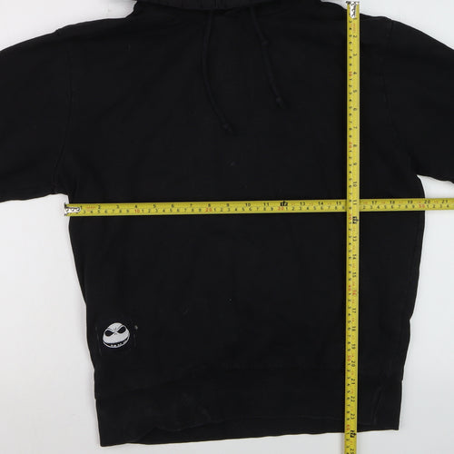 Disney Men's Black Jack Skellington Pullover Hoodie XS