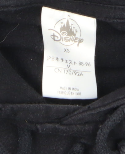Disney Men's Black Jack Skellington Pullover Hoodie XS