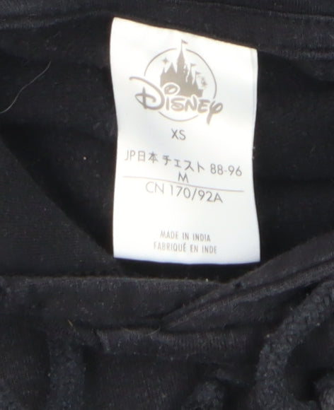 Disney Men's Black Jack Skellington Pullover Hoodie XS